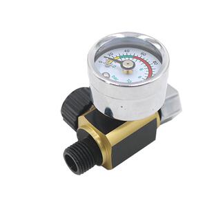 正品喷漆枪调压表气压调节阀枪尾压力表稳压表喷枪通用枪尾压力表