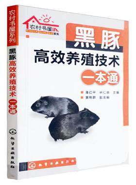 黑豚高效养殖技术一本通黑豚鼠养殖技术与疾病防治技术大全书荷兰猪饲养技术宝典黑豚饲养饲料配置与建厂安全饲养方法黑豚养殖技术
