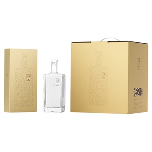 【官方直营】观云金云42/52度500ml*6瓶箱装浓香型白酒节日送礼