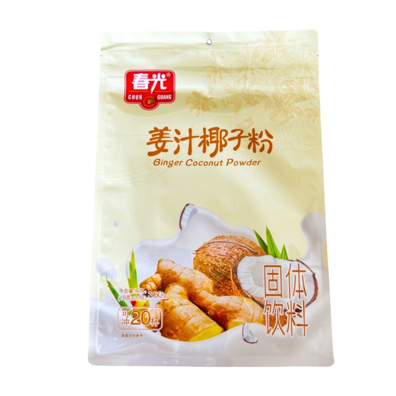 春光姜汁椰子粉360g速溶冲饮品