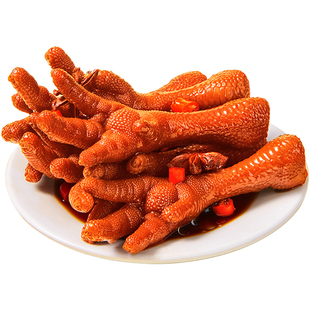 亿家馨酱香鸡爪龙岩泡鸡爪香辣味泡爪鸡脚原味卤味凤爪休闲小零食