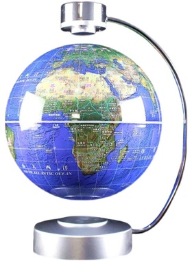 磁悬浮地球仪发光自转创意摆件