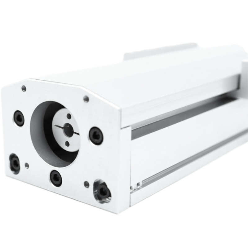 滑台模组90密封防尘双线轨电动滚珠丝杆步进电机套装行程滑轨导轨