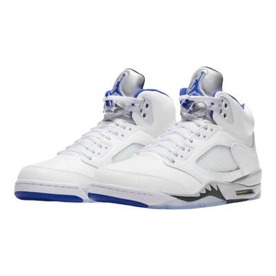 Air Jordan 5 Stealth 2.0 AJ5 白蓝 男高帮休闲篮球鞋DD0587-140