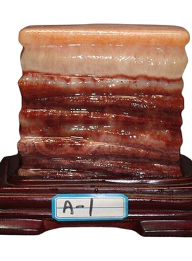 猪肉石色泽纹理品相都是天然形成