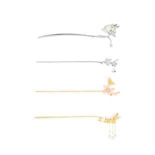 故宫淘宝|花神桂花发簪新中式簪子步摇文创发钗发饰古风生日礼物