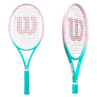 Wilson威尔胜官方糖果拍全碳素一体成人男女进阶单人网球拍