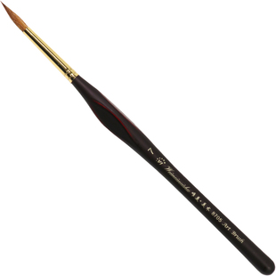 汇优美8705三角狼毫勾线笔345水彩水粉软毛特细极细手绘描线画笔艾洛斯1619油画丙烯国画工笔写意面相笔套装