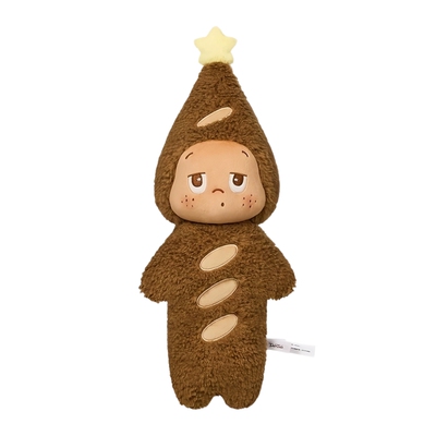 泡泡玛特星星人毛绒法棍抱枕