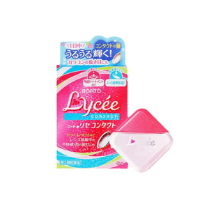 日本直邮乐敦小红花lycee隐形眼镜眼药水滴眼液缓解眼干涩疲劳