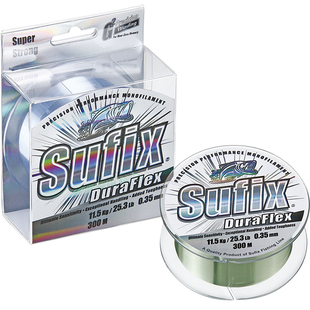 Sufix梭飞士DURA高级路亚线尼龙线进口钓鱼线渔具钓鱼用品