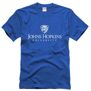 约翰霍普金斯大学T恤短袖男The Johns Hopkins University文化衫