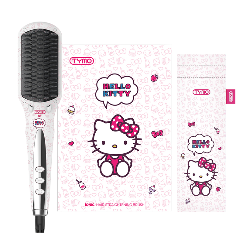 TYMO Hello Kitty直发梳加宽大面板美发梳拉直造型柔顺礼物