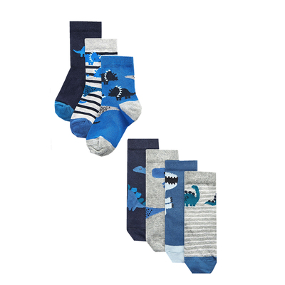 Next儿童春秋新款小宝宝蓝色袜子