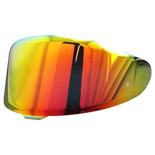 适用于shoeiz8 x15镜片Z7X14头盔镜面极光红银电镀日夜两用变色