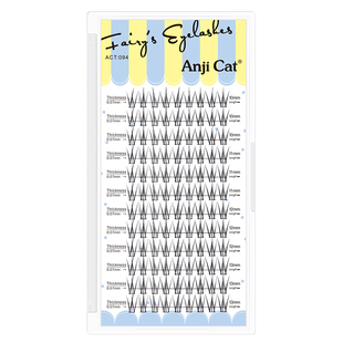 anjicat小火苗睫毛网红款泰式自嫁接自然假睫毛分段式朵毛混合装