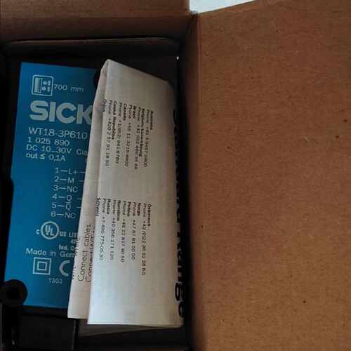 议价西克SICK光电开关传感器 WT18-3P610 订货号：1025890