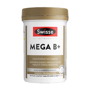 Swisse复合维生素B族b12肌醇b7生物素b2多种vb维b新陈代谢片临期
