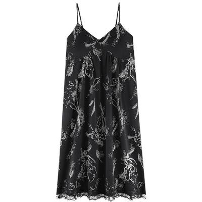 芬腾夏季女士吊带薄款睡裙