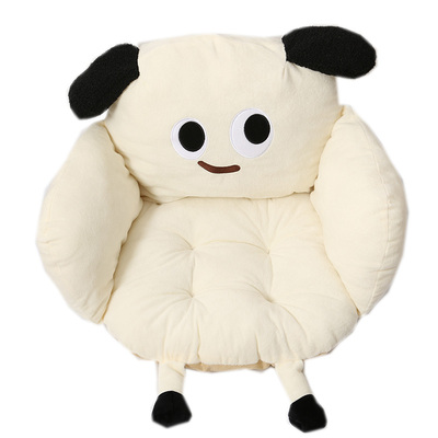 大眼萌半包围坐垫可爱