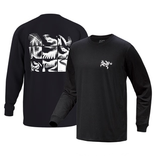 ARC'TERYX始祖鸟 KRAGG SL COTTON BIRD TILE 男子 棉质长袖T恤