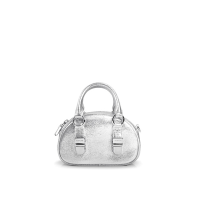 INJOYLIFE银色馒头包小众设计