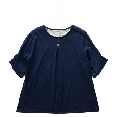 别致灯笼袖五分袖T恤女春秋夏季