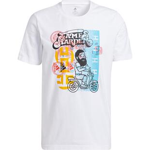 Adidas/阿迪达斯 春季男子篮球哈登休闲运动短袖T恤 GP3431