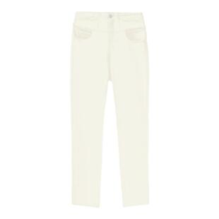 【商场同款】HPLY荷比俪冬季新款女加绒小脚显瘦修身暖牛仔裤