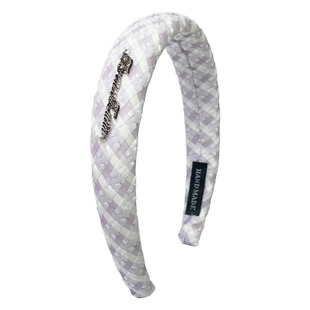 【蒋依依同款】Bronze Lucia锻面基础logo发箍高颅顶头箍精致发饰