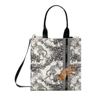 密密主云冈石窟心有猛虎通勤大容量托特包生日送女朋友礼物