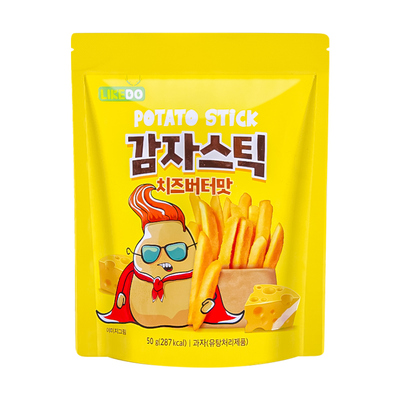 韩国进口涞可原切土豆条薯条