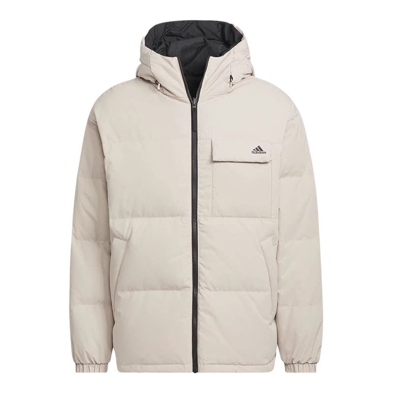 Adidas/阿迪达斯正品秋冬季旅游男子加厚加绒双面穿羽绒服IV7570