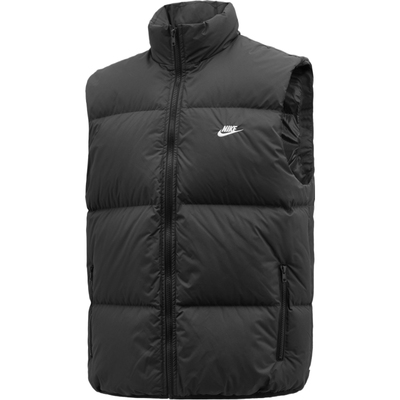 滔搏NIKE耐克男子立领保暖羽绒马甲运动休闲百搭背心IB2978-010