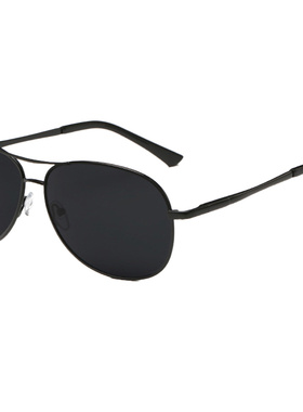 2025新款定制配近视太阳镜男士潮墨镜女偏光炫彩膜蛤蟆镜片带度数