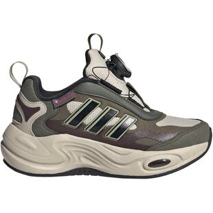 阿迪达斯童鞋25冬儿童运动鞋CLIMAWARM男童保暖BOA休闲鞋JR2147