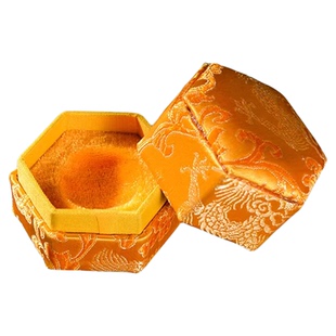 中药丸包装盒首饰空盒高档安工盒放锦缎清心丸蜜丸救心丸大力丸盒