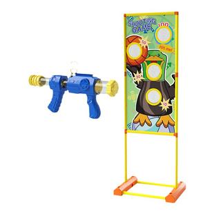 移动打我鸭射击玩具枪5男孩女孩3儿童空气动力枪软弹子弹4亲子6岁