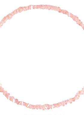 普陀山水晶手链女天然正品粉水晶转运珠叠戴手串适合夏天的手链女