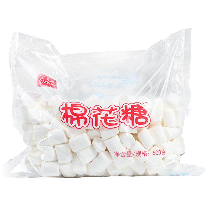 diy500g白色咖啡伴侣伊高棉花糖