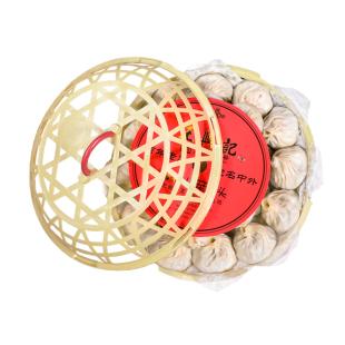 【蟹粉鲜肉小笼包】袋装王兴记小笼包无锡特产纯手工制作年货送礼