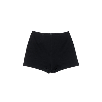 高腰弹力修身显瘦A字短裤热裤