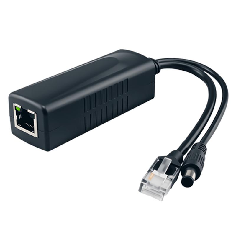 千兆POE分离器48V转DC12V网络监控摄像头AP网桥供电专用隔离型供电模块