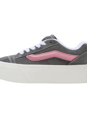 VANS增高创意混搭低帮女生滑板鞋