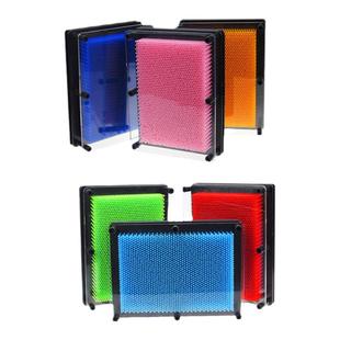 彩色百变针手模具克隆趣味针模画手印玩具3D塑料手模玩具