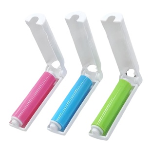 迷你可折叠可水洗粘毛器便携式衣物除毛器地毯床单毛刷滚轮粘毛器