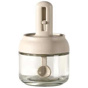 卡罗特可伸缩调料罐勺盖一体厨房家用密封防潮调味罐