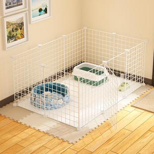 狗笼子宠物围栏室内栅栏猫笼子防越狱训练厕所小型犬泰迪狗狗围栏