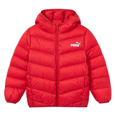 PUMA彪马新年红色羽绒服轻薄保暖