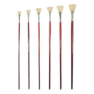 贝斯特家具维修扇形毛笔 木纹笔 大小号扇形笔